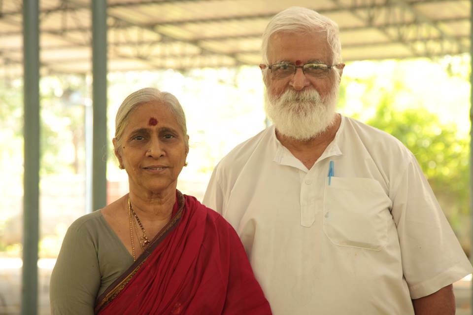 Sri Amritananda Natha Saraswati & Sri Annapurnamba