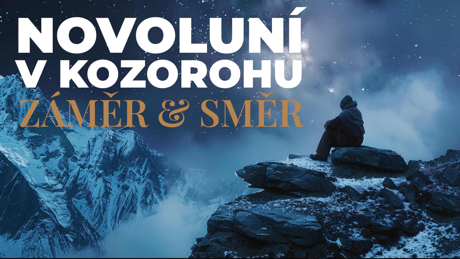 Novoluní v kozorohu