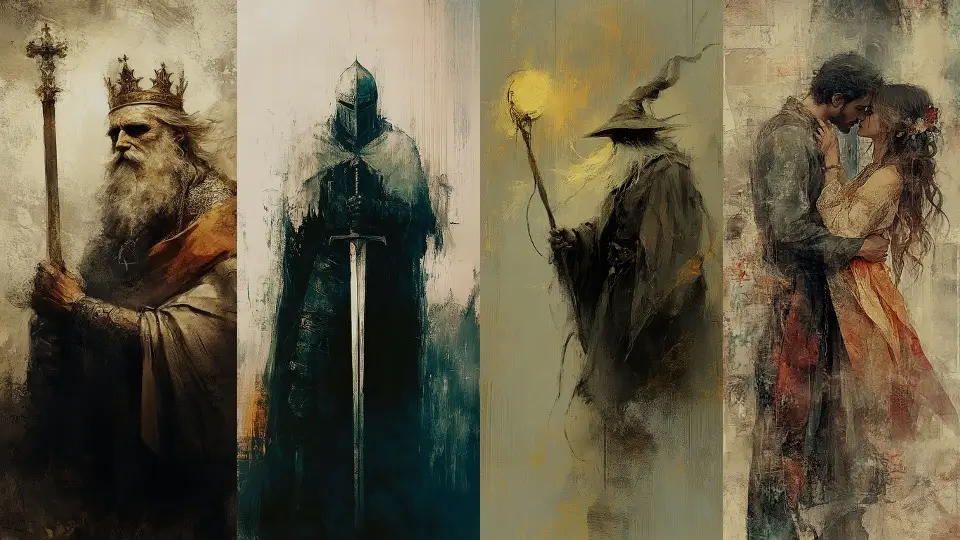 Archetyp mága, krále, milence, hrdiny